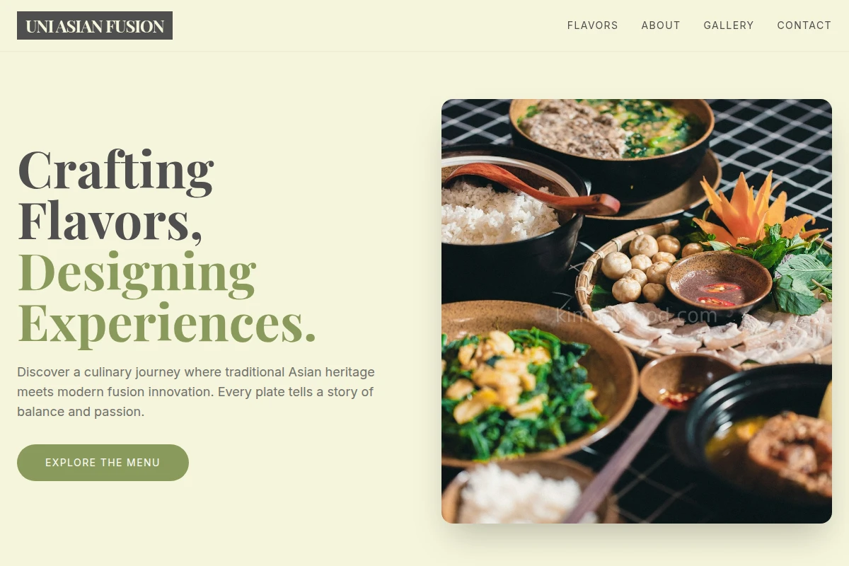 Uni Asian Fusion Food