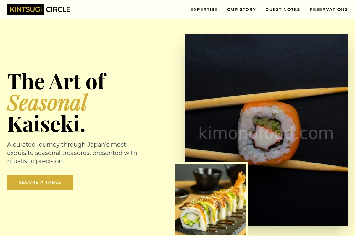 Kaiseki Sushi